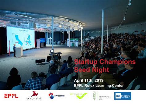 Startup Champions Seed Night 